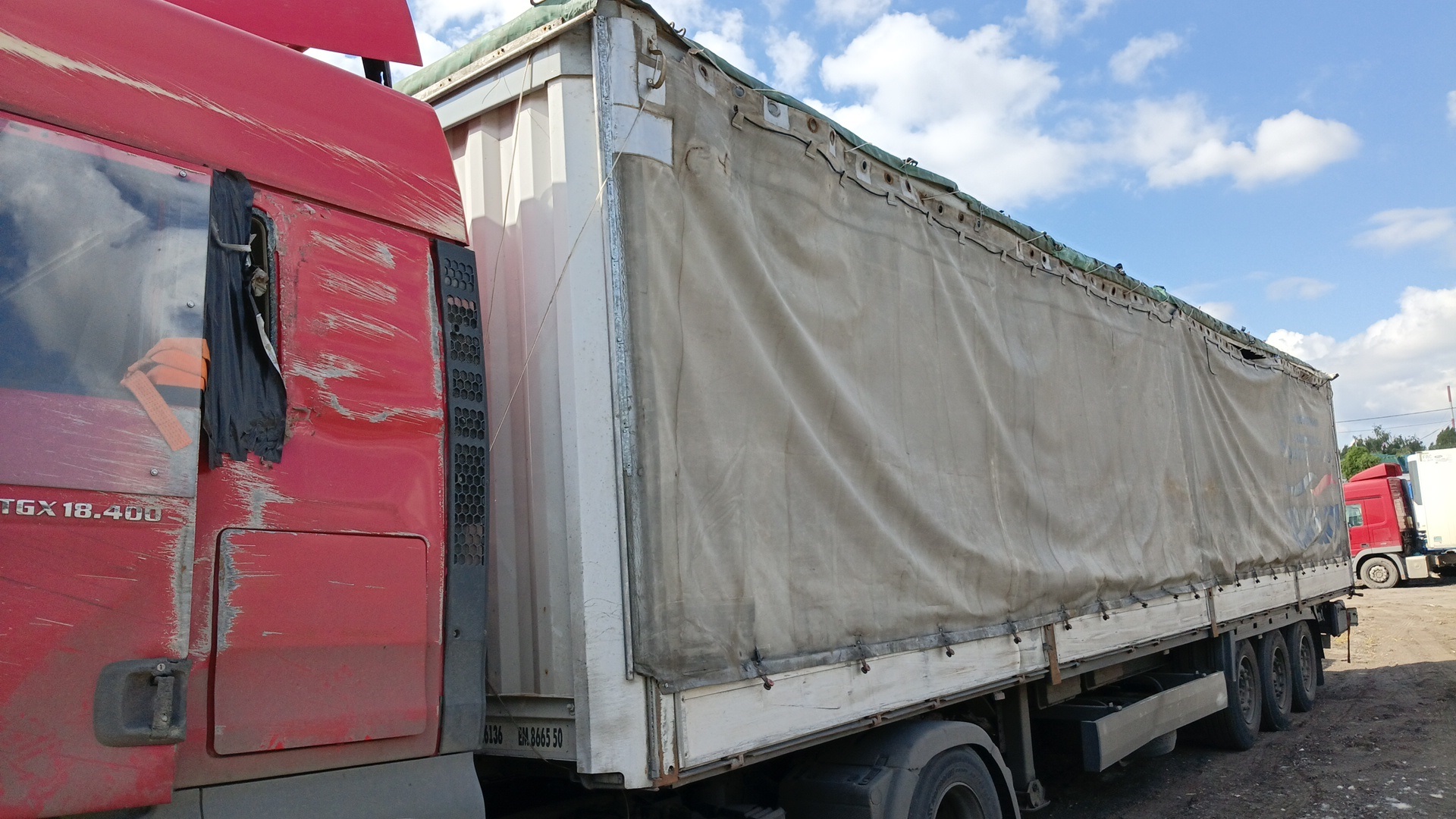 Полуприцеп Krone SD