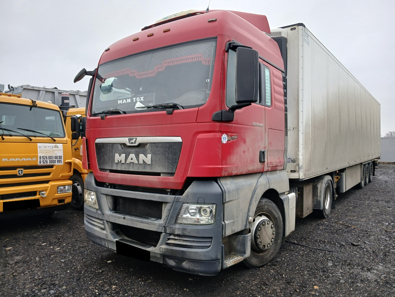 Тягач седельный MAN TGX