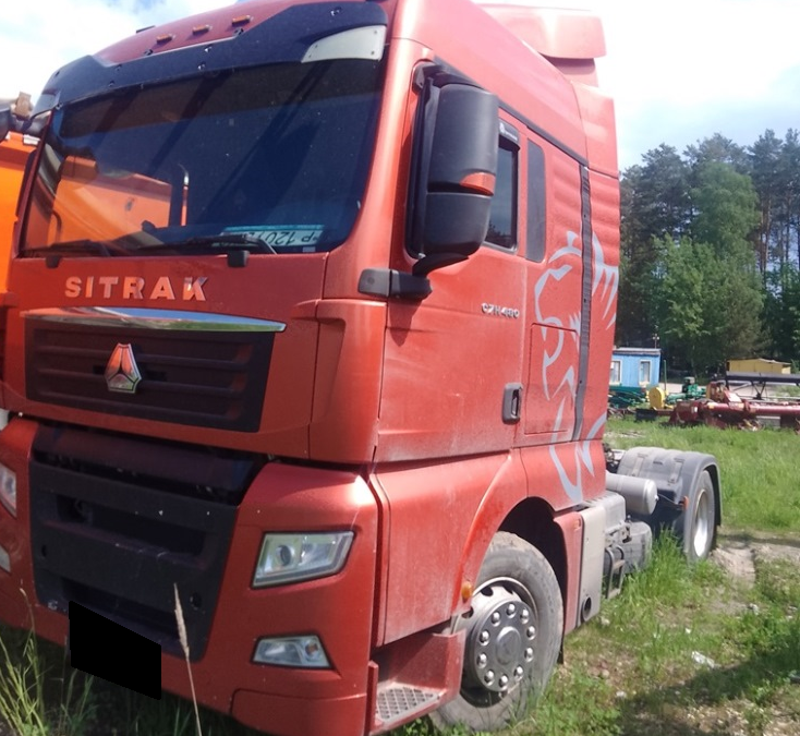 Тягач седельный Sitrak C7H (ZZ4186V391HE)