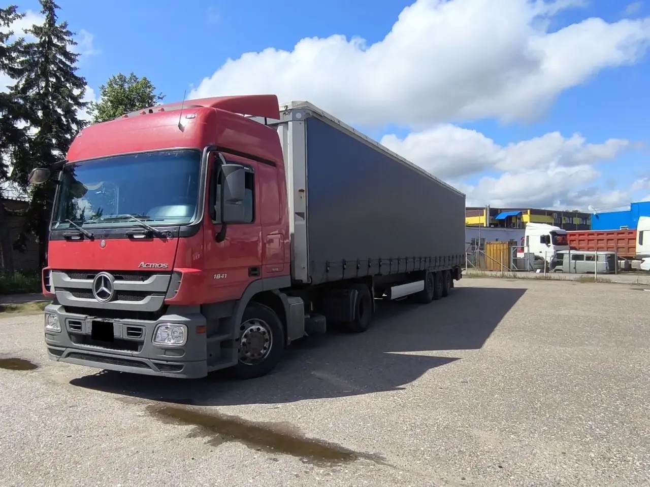 Тягач седельный Mercedes-Benz Actros (1841 LS)