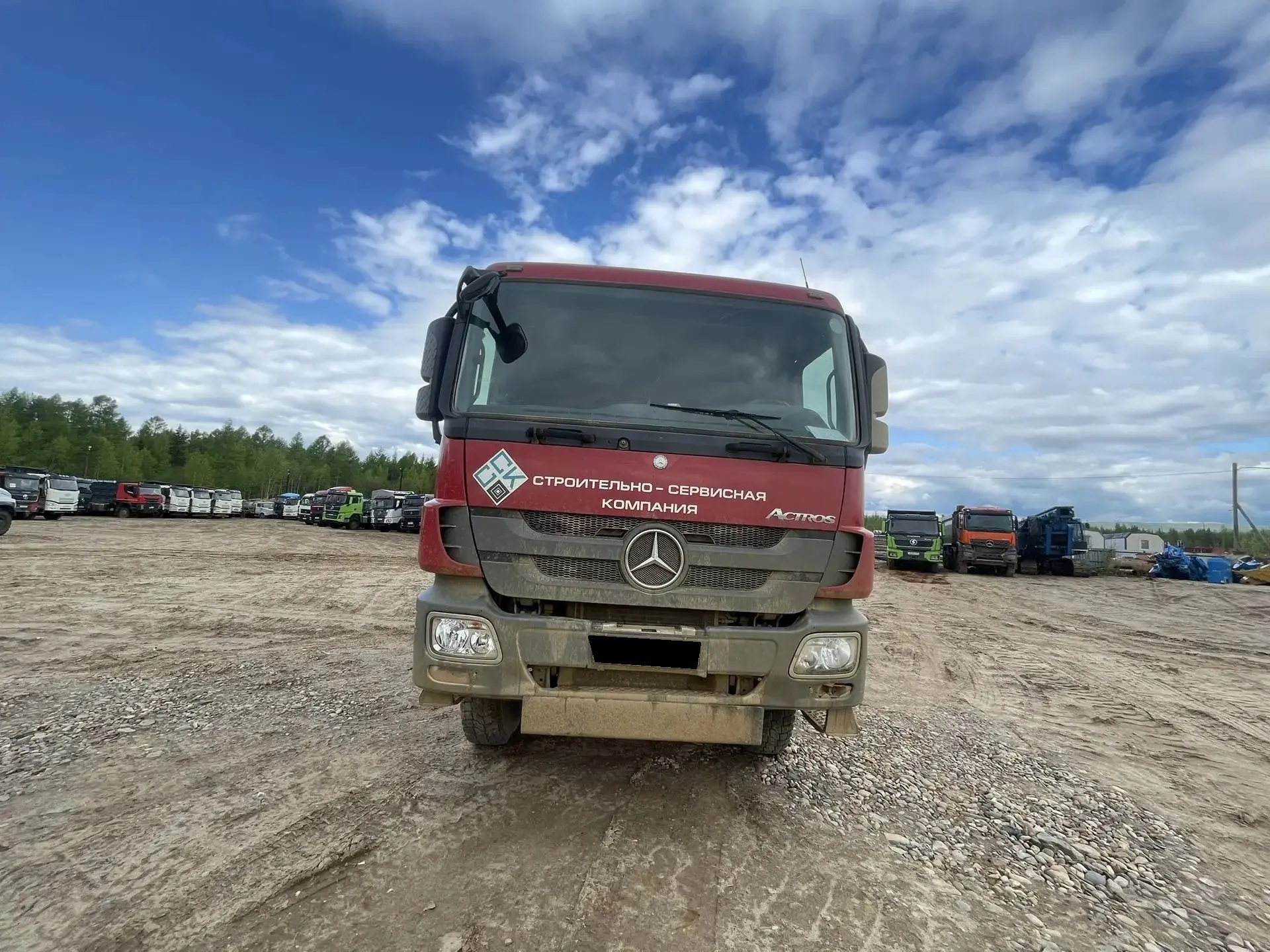 Самосвал Mercedes-Benz Actros 3341AK