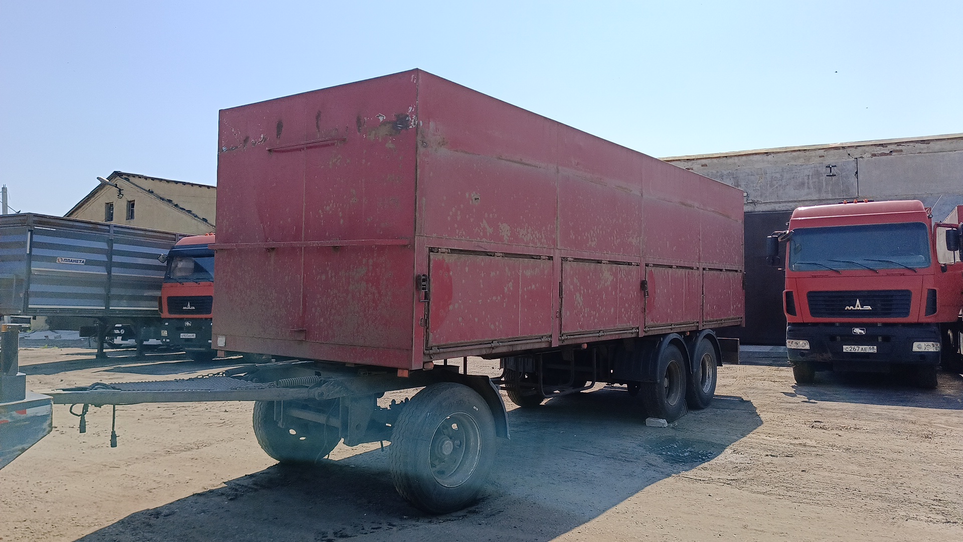 Прицеп бортовой Новосибарз 8677-0000010 (EA7867700N0000069; АН807168)