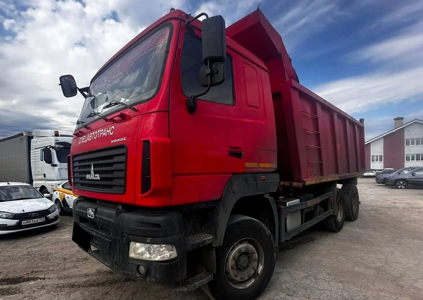Самосвал МАЗ 650128