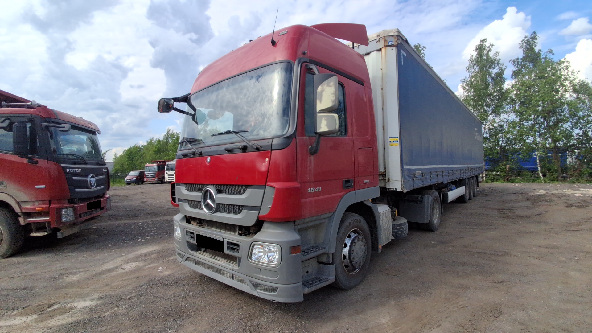 Тягач седельный Mercedes-Benz Actros (1841 LS)