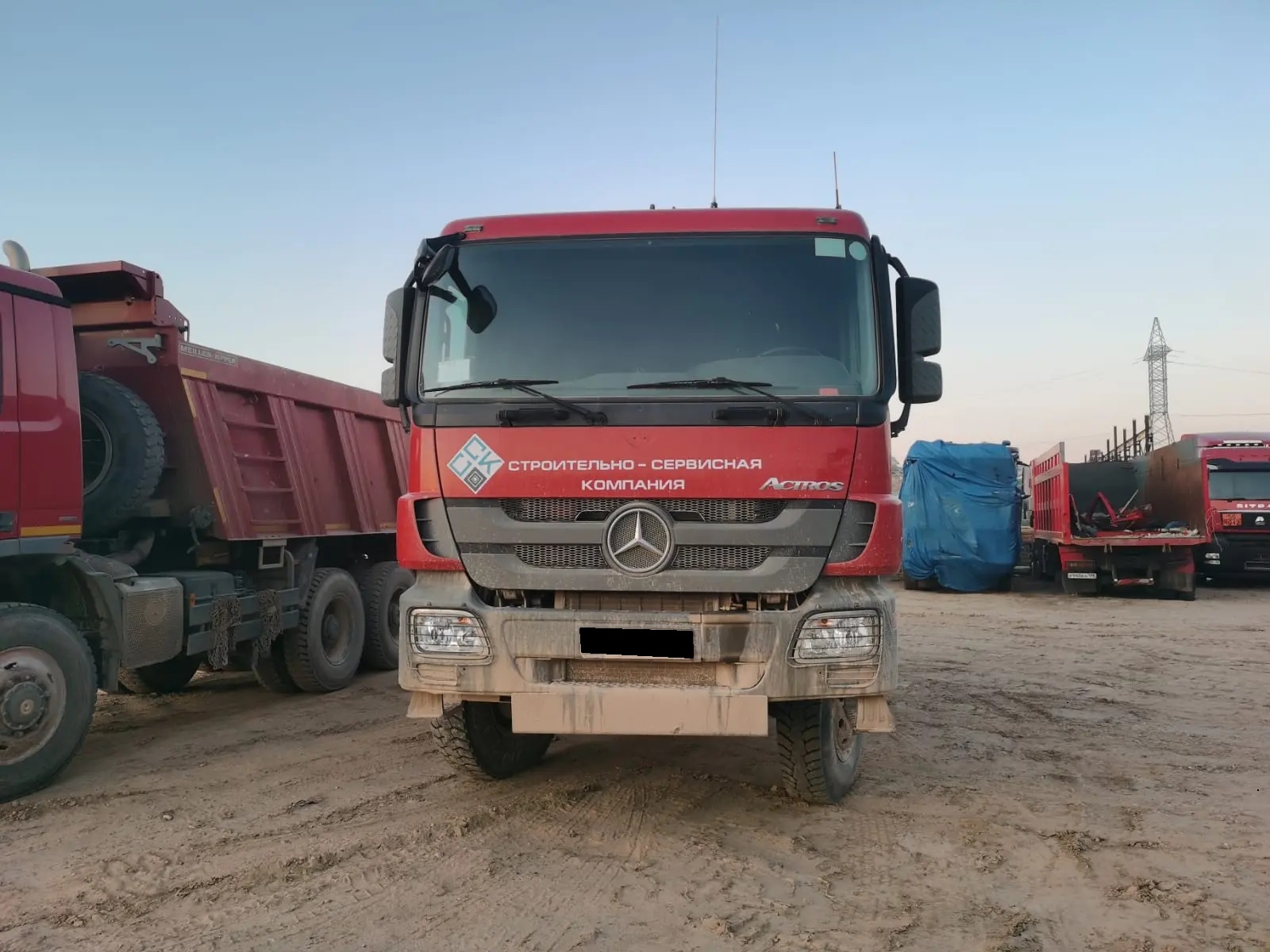 Самосвал Mercedes-Benz Actros 3341AK