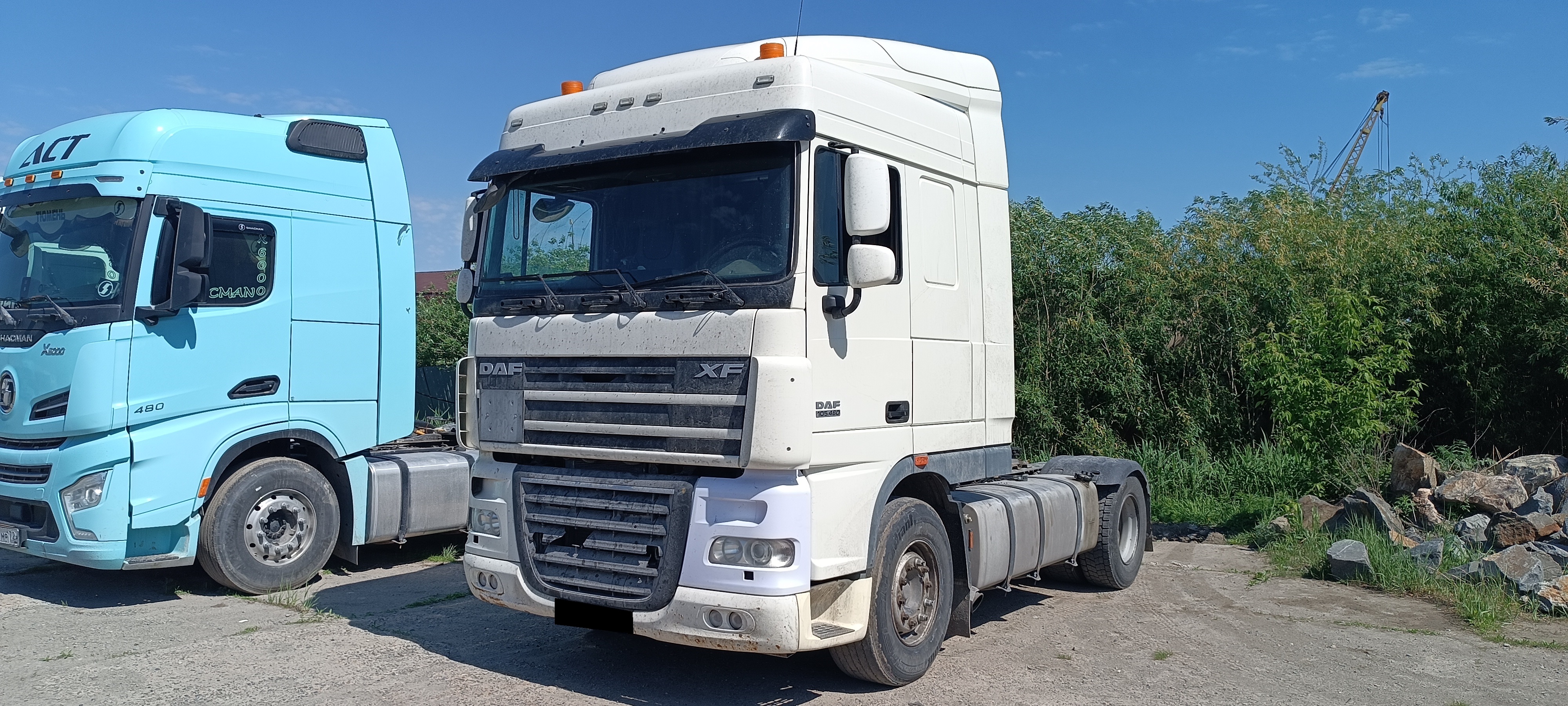 Тягач седельный DAF XF