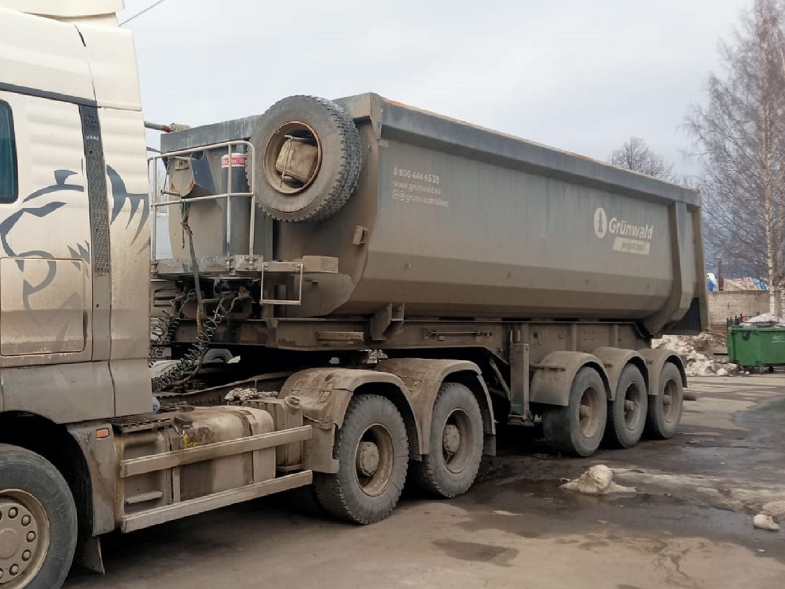 Полуприцеп-самосвал Grunwald 9453-0000010-50