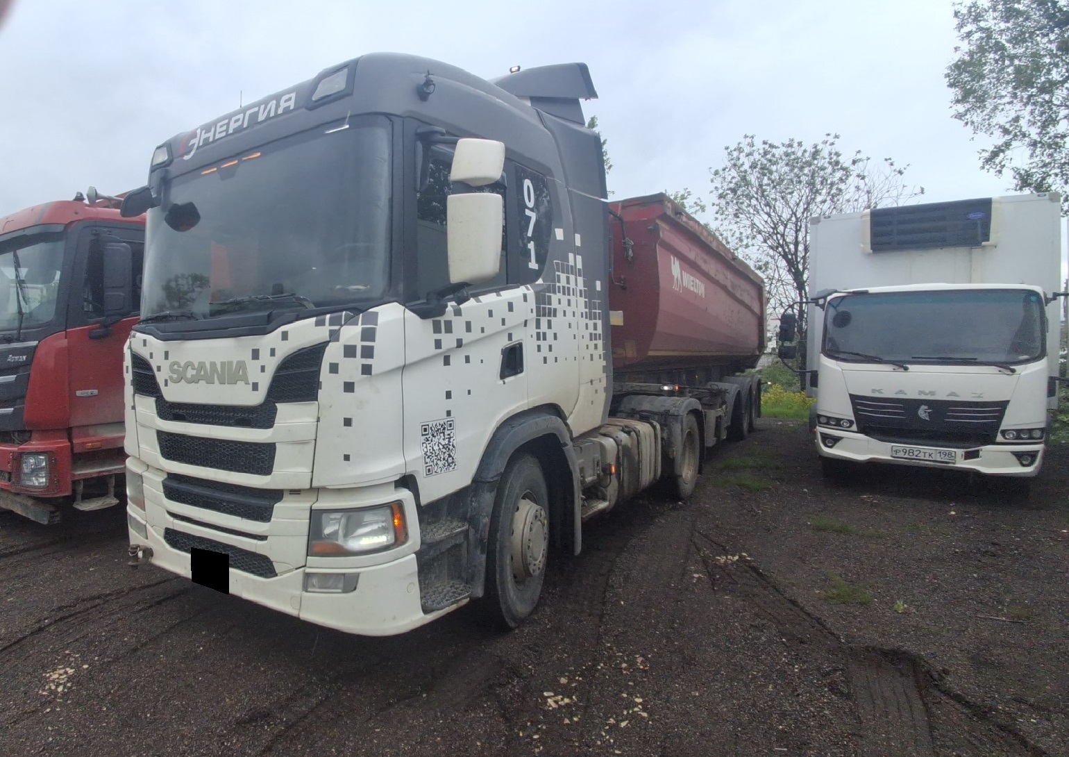 Тягач седельный Scania G4X200 G440
