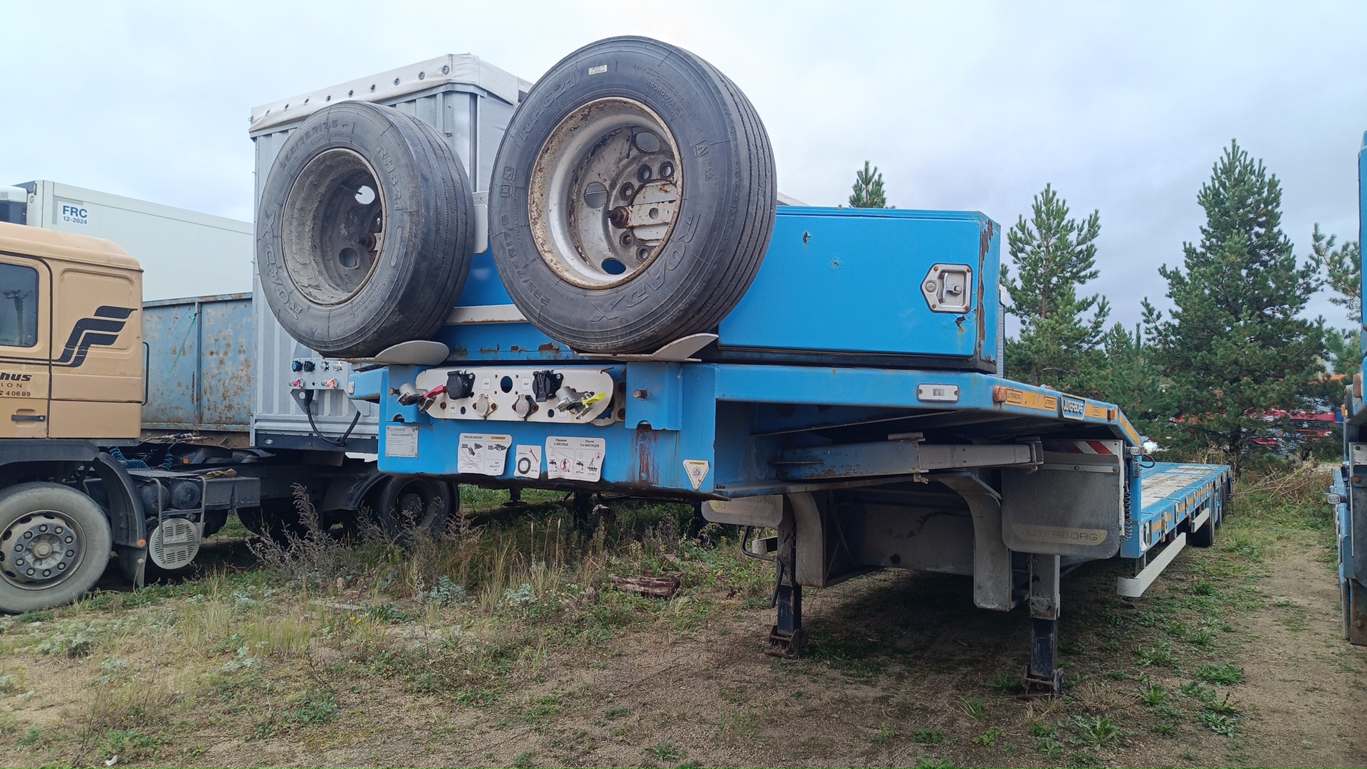 Полуприцеп-трал Juterborg 985234