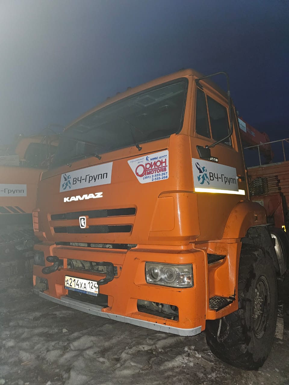А/м КАМАЗ 43118-50 с КМУ Kanglim KS1256