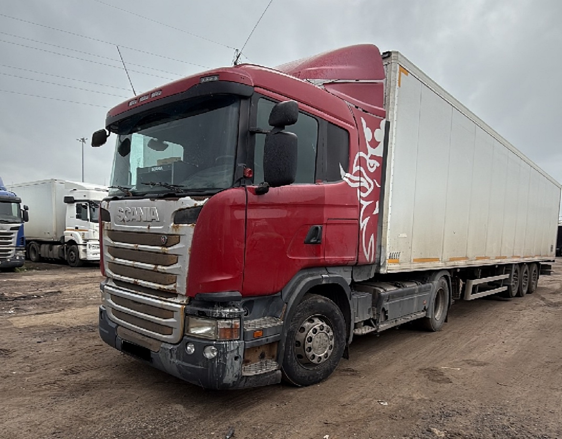 Тягач седельный Scania G400LA4X2HNA