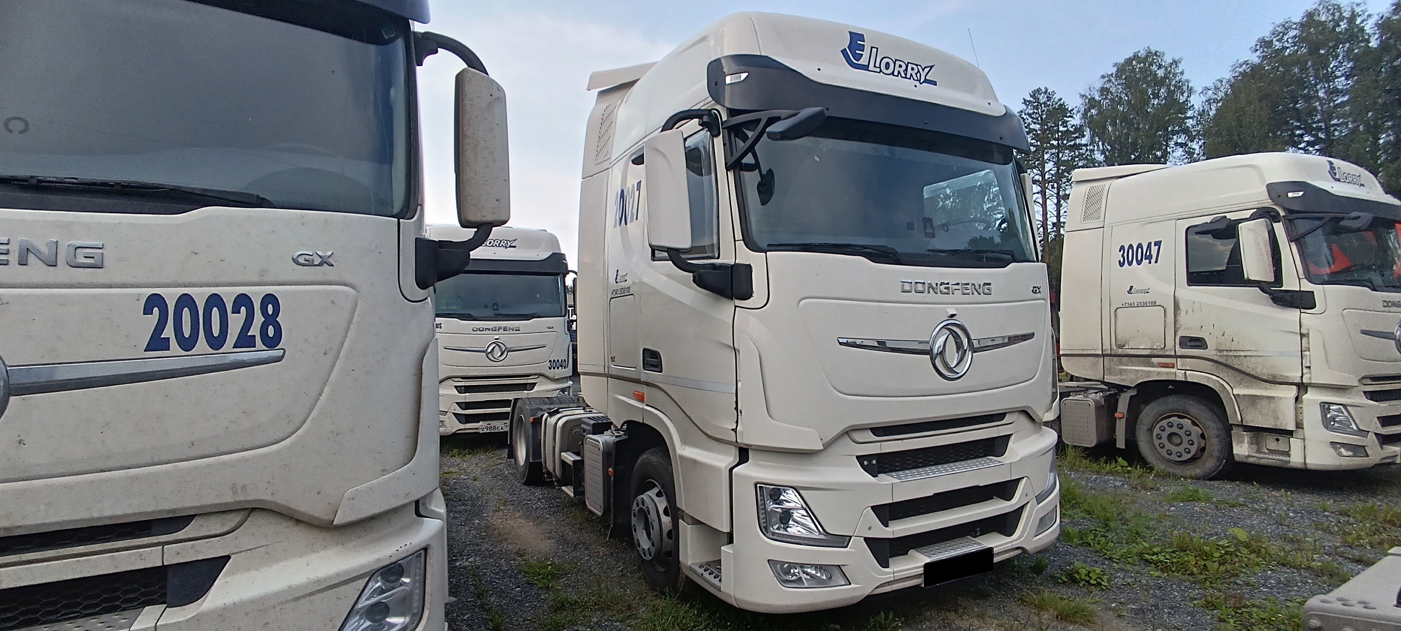 Тягач седельный Dongfeng GX (DFH4180)