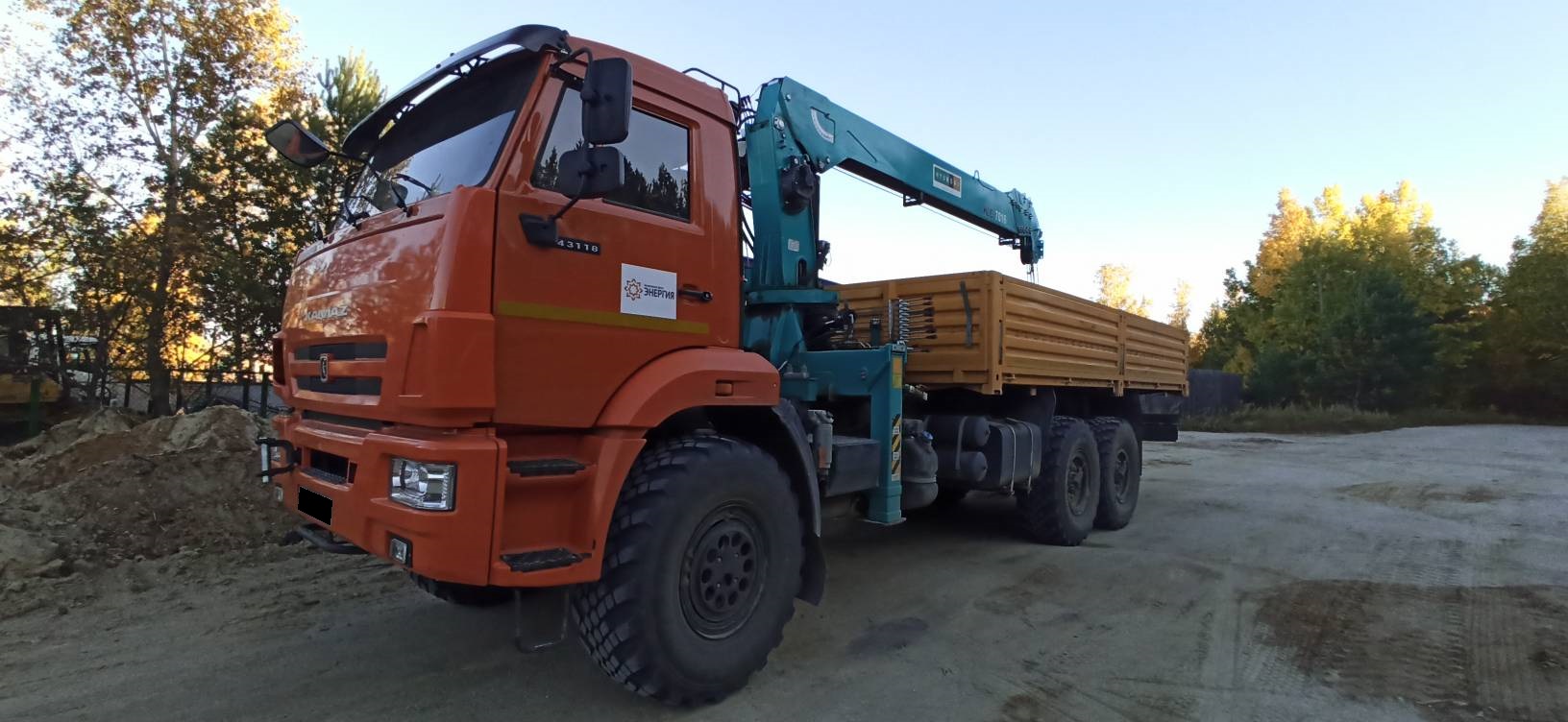 А/м КАМАЗ 43118-48 с КМУ HKTC HLC-7016L