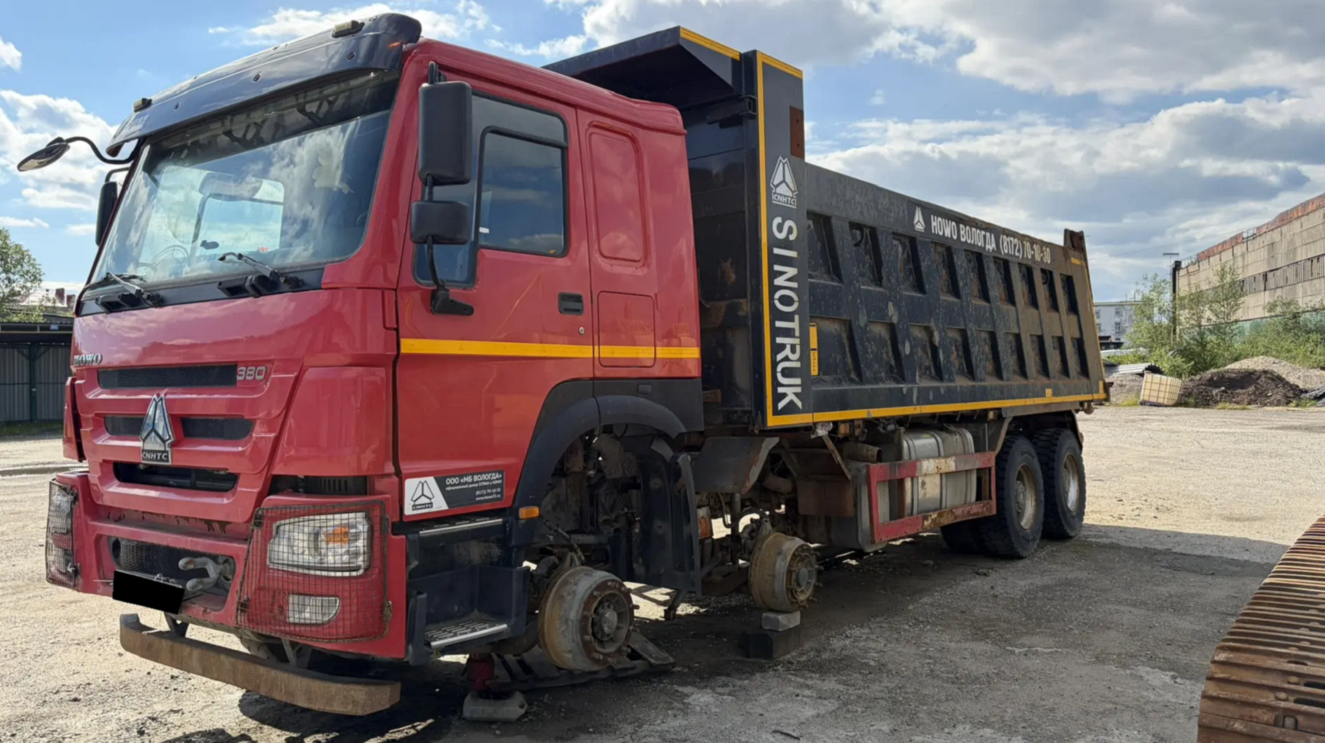 Cамосвал Howo (ZZ3407S3867E)