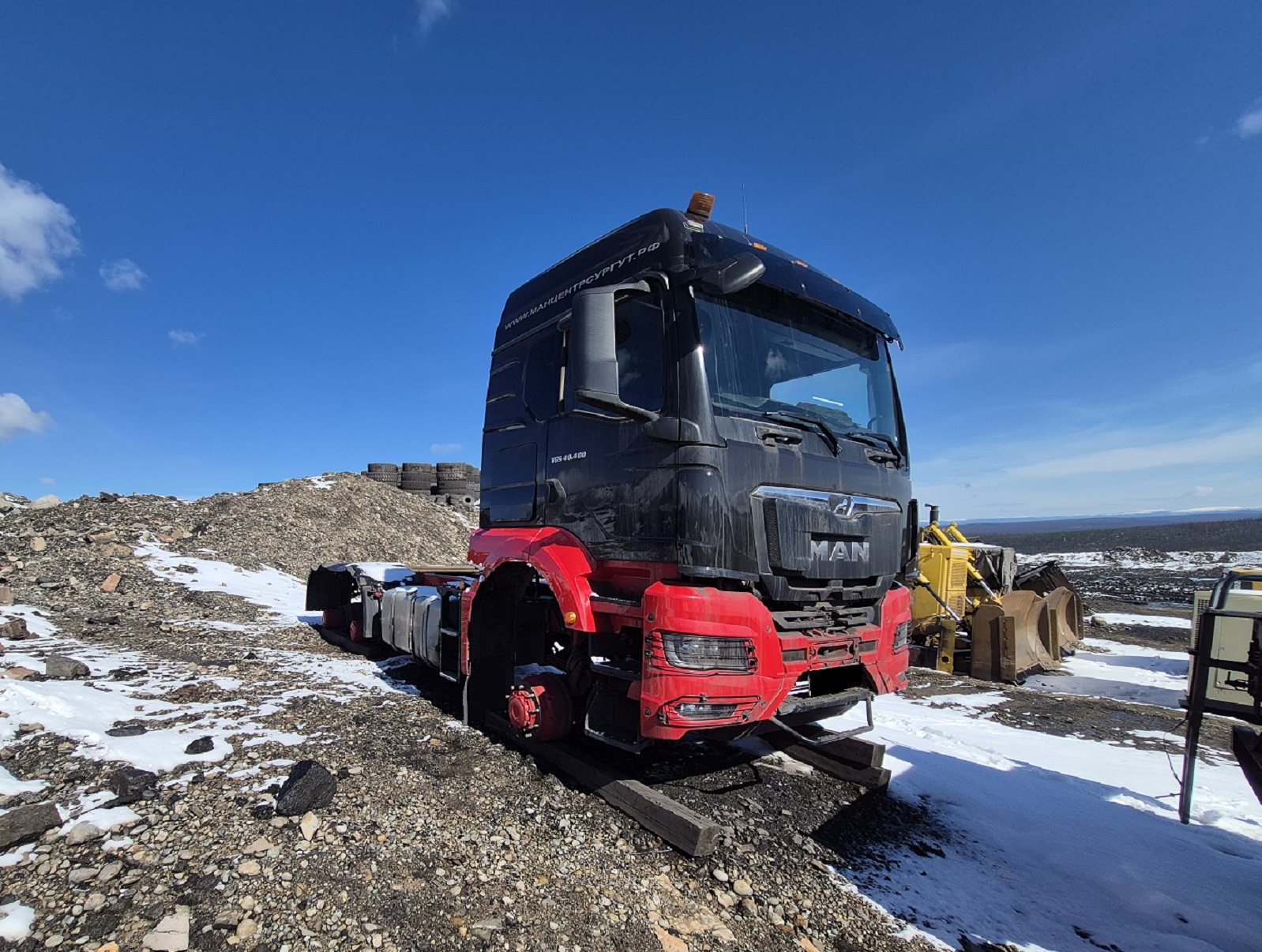 Тягач седельный Man TGS 40.480 6x6 BB SA