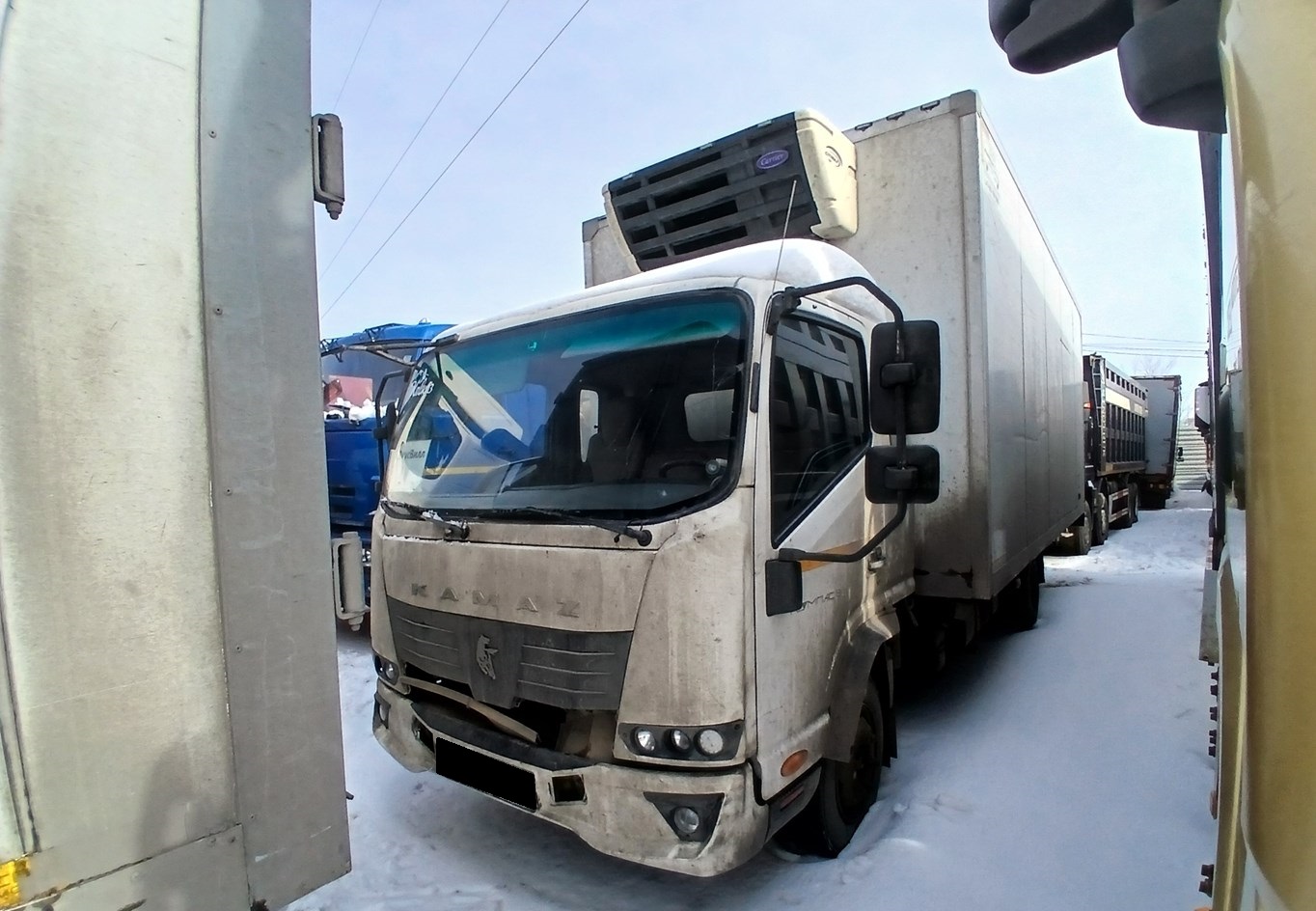 Фургон рефрижератор на базе шасси Камаз Компас 9 (43089-44511-F5) (57589A)