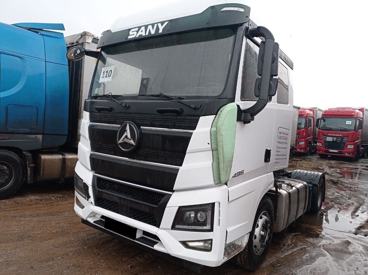Тягач седельный Sany S490 TD4x2G HQC240DE
