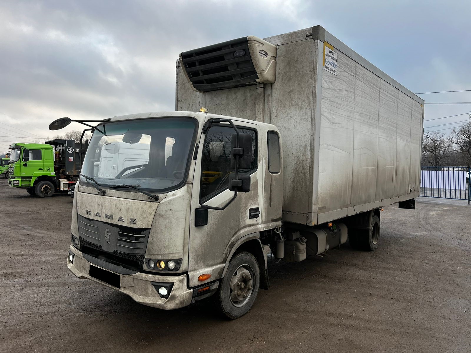 Фургон рефрижератор на базе шасси Камаз Компас 9 (43089-44511-F5) (4389E0)
