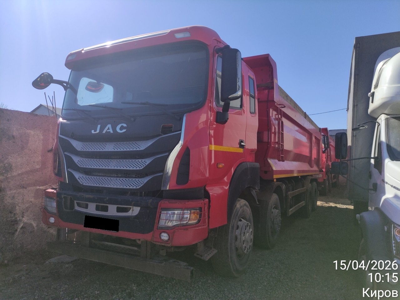 Самосвал Jac N410