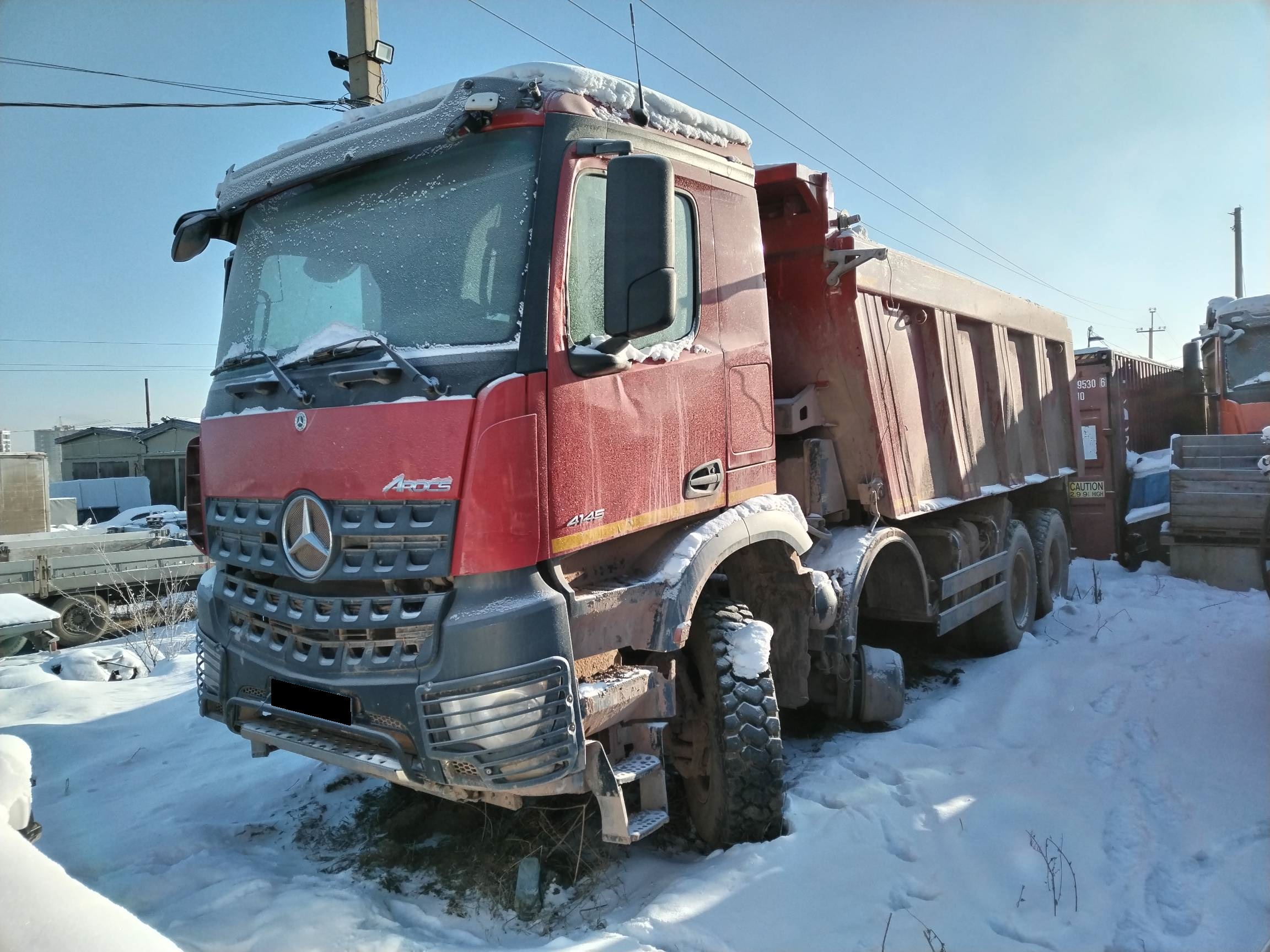 Самосвал Mercedes-Benz Arocs