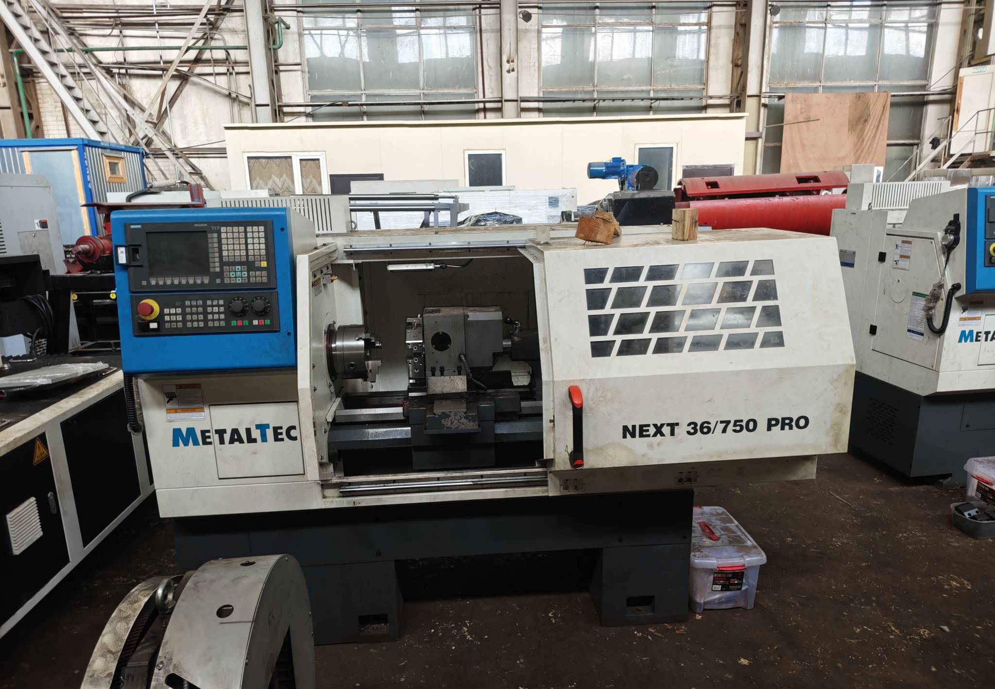 Токарный станок с ЧПУ с прямой станиной Metaltec Next 36X750 Pro