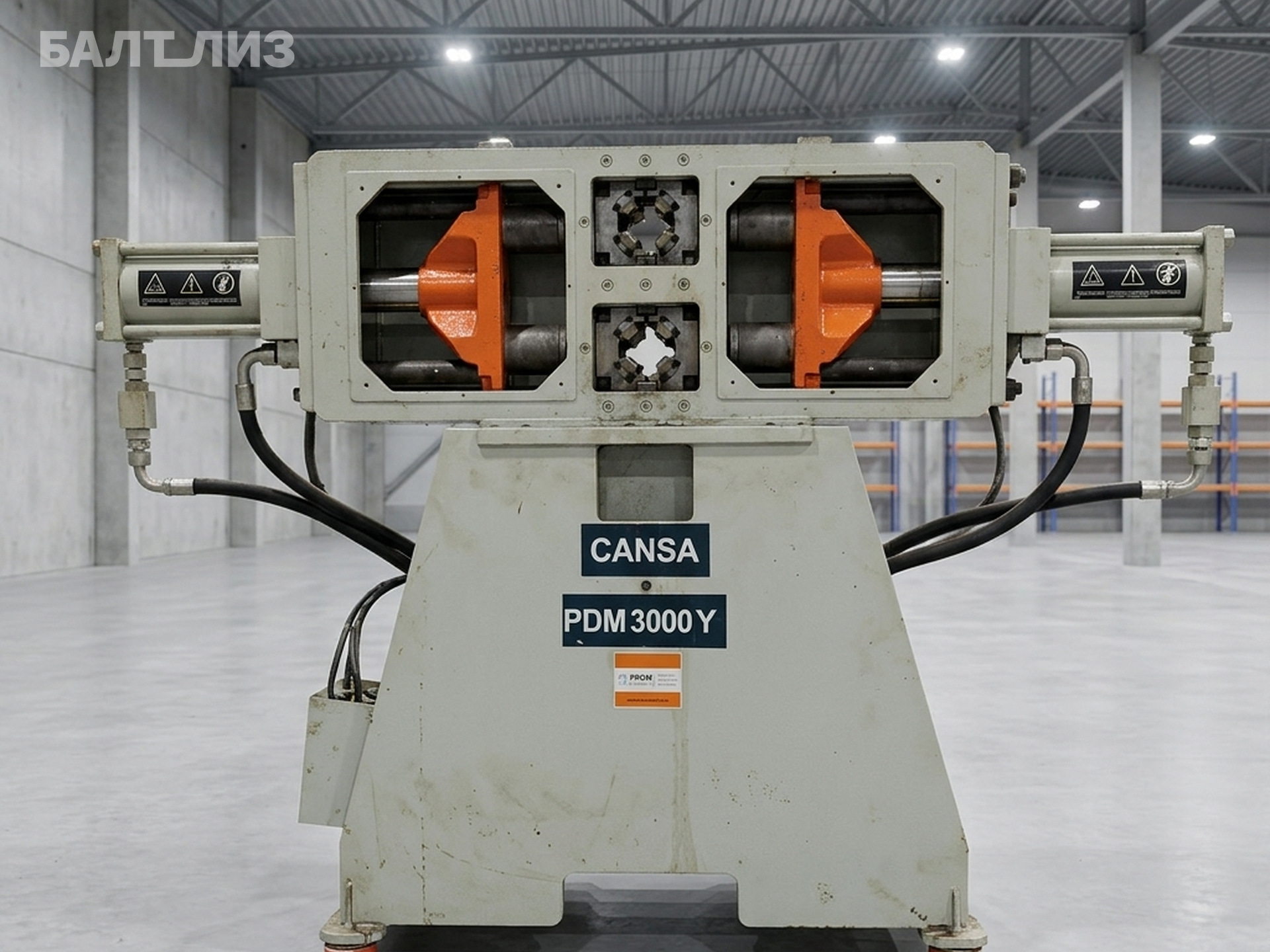 Станок для пробивки отверстий в трубе Cansa Makina PDM 3000Y