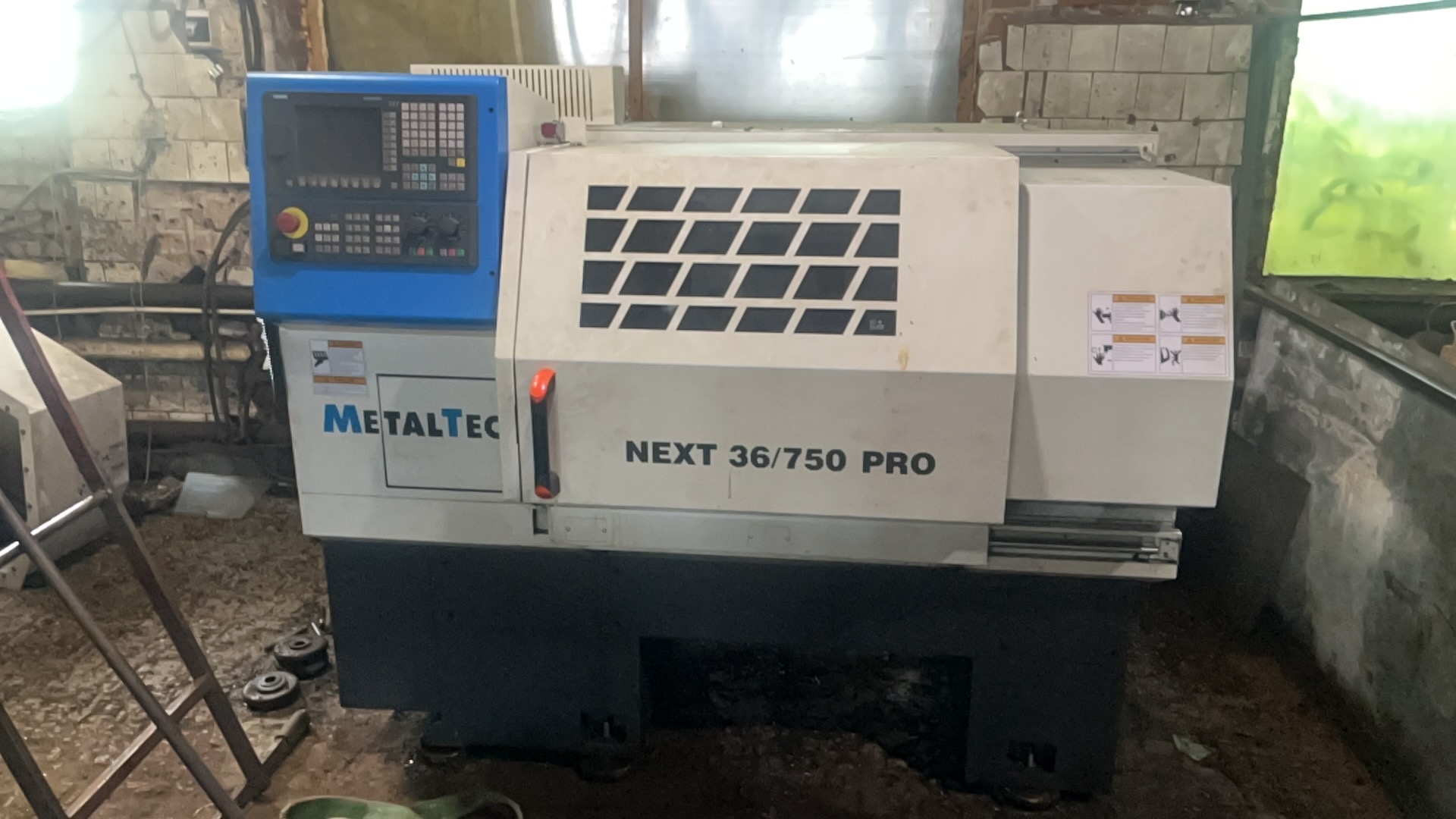 Токарный станок с ЧПУ с прямой станиной Metaltec Next 36X750 Pro