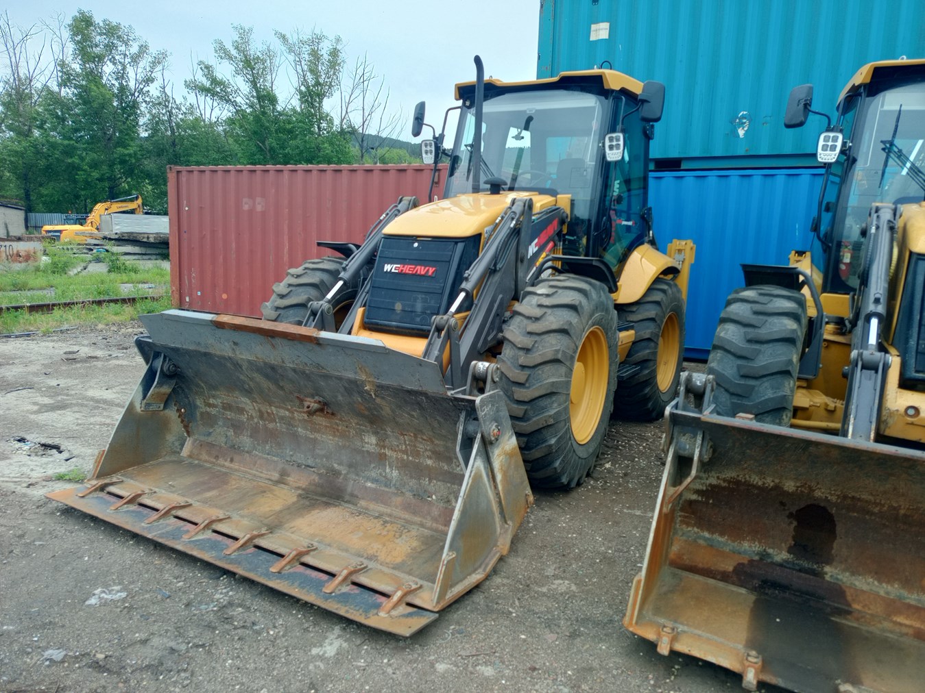 Экскаватор-погрузчик Weheavy WLB468