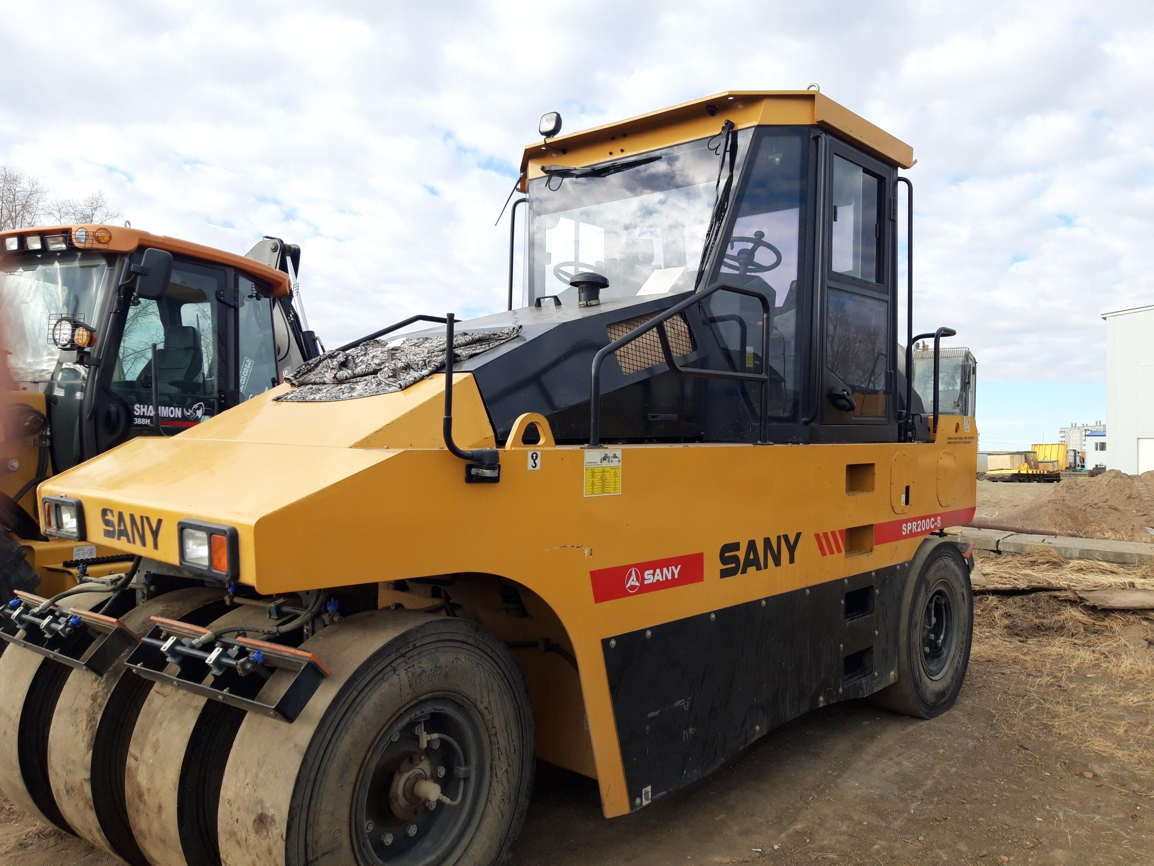 Каток Sany SPR200C-8