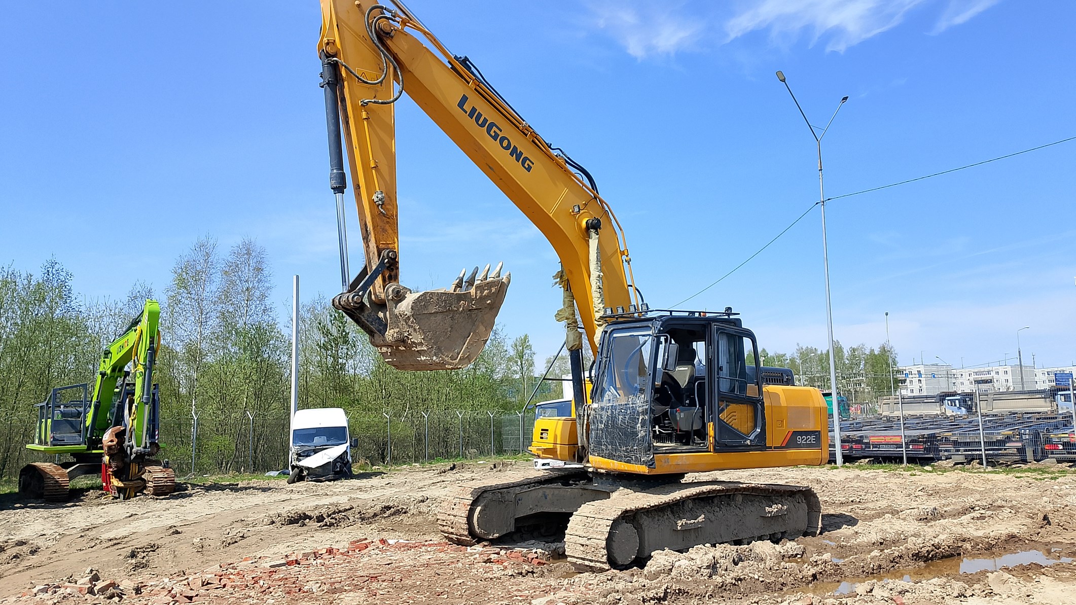 Экскаватор Liugong CLG922E