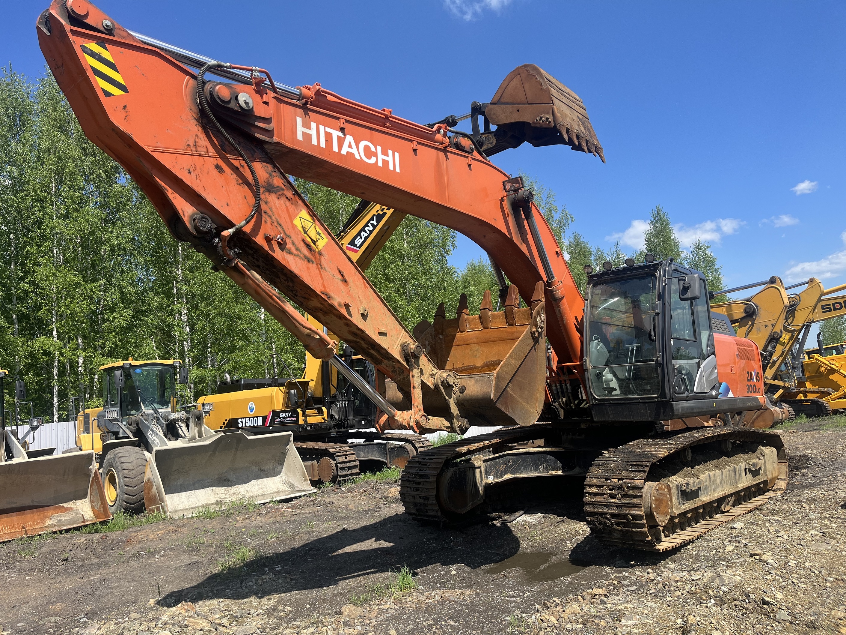 Экскаватор Hitachi ZX300LC-5A