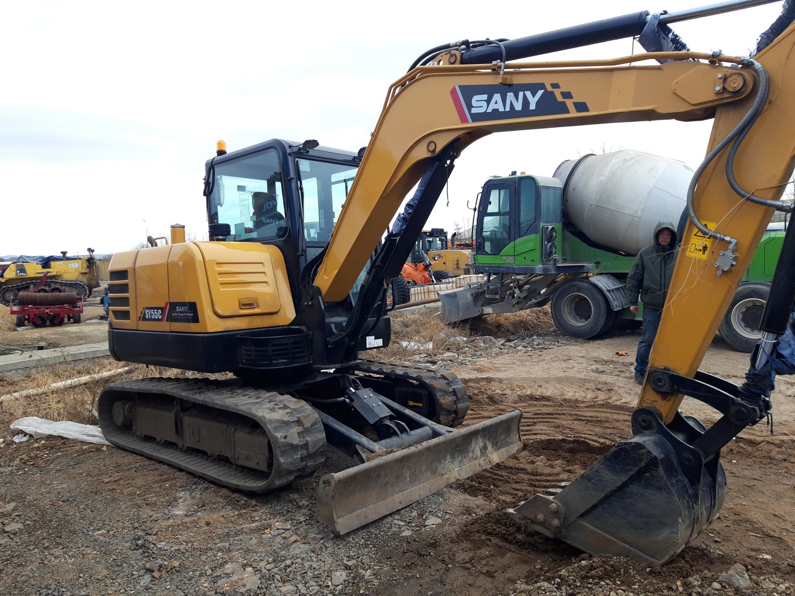 Экскаватор Sany SY55C