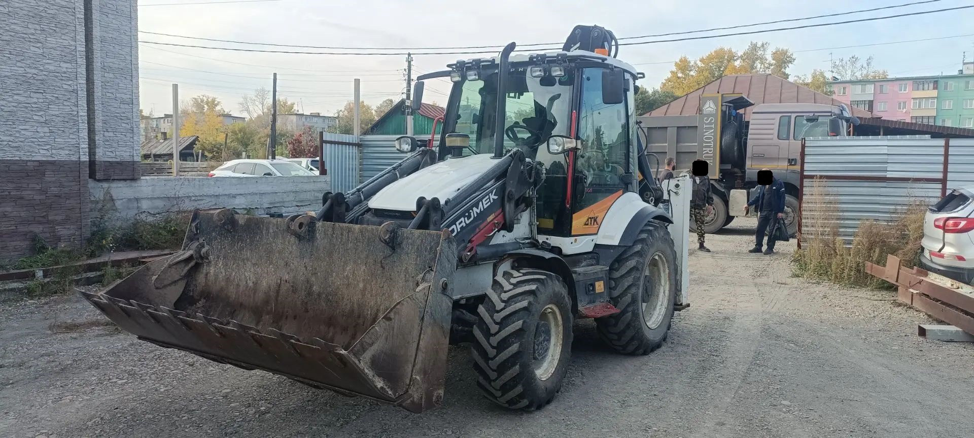 Экскаватор-погрузчик Hidromek HMK 102B