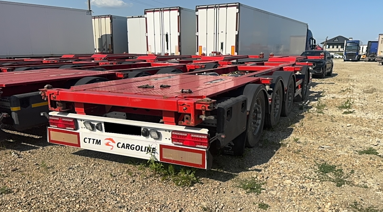 Полуприцеп-контейнеровоз CTTM Cargoline 9K2240-10.00.00.000
